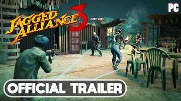 Jagged Alliance 3 - Official Gameplay Reveal Trailer (New Turn-Based Strategy Game)