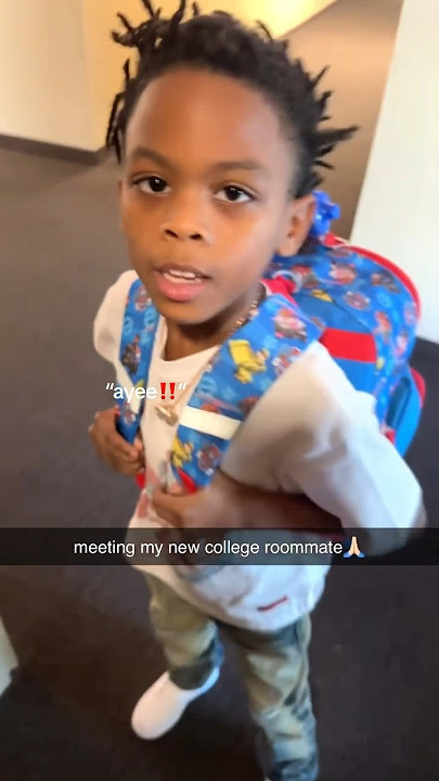 LIL MABU HAS A ROOMATE🥹🎒 **COLLEGE** #lilrt