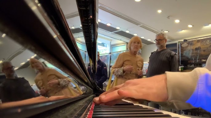 Playing Piano at Von Maur 