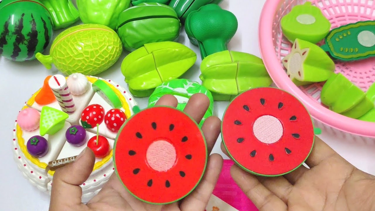 Satisfying Video Asmr cut Green Colour Fruits And Vegetables fruit Cake satisfying-video-asmr-cut-green-colour-fruits-and-vegetables-fruit-cake