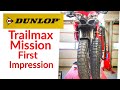 Multistrada 950   Dunlop Trailmax Mission first impression motovlog  ducati service