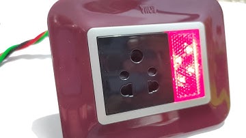 1Socket 1light indicator #electric #wiring #electrical #extensionsocket