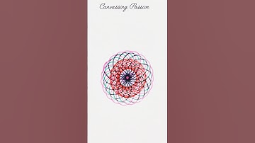 It turned out to be an amazing one #spirograph #shorts #lineart #art #2025