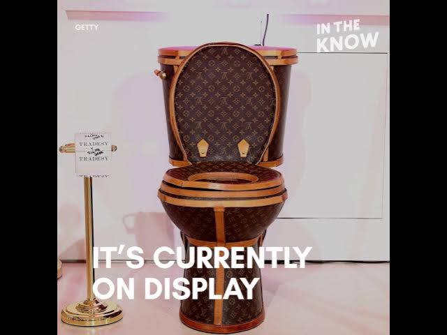 Louis Vuitton Toilet by Artist Illma Gore