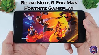 Xiaomi Redmi Note 9 Pro Max test game Fortnite | Gameplay and How to download Fortnite