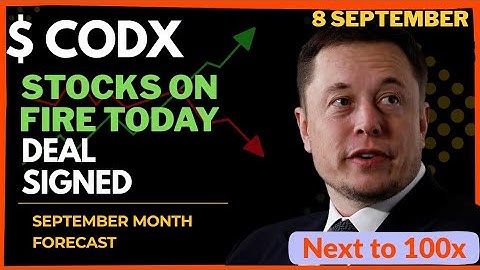 CODX Stock - Co-Diagnostics Inc Stock Breaking News Today | CODX Stock Price | CODX Stock