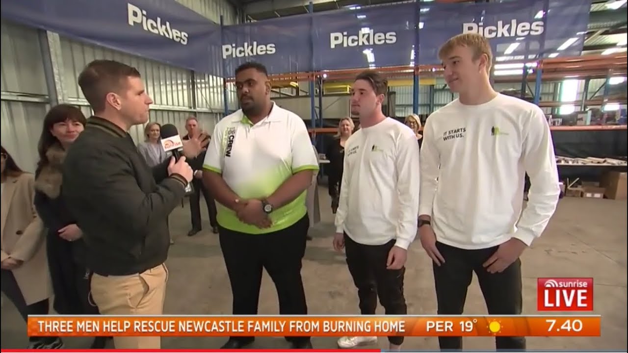 Top Blokes on Sunrise