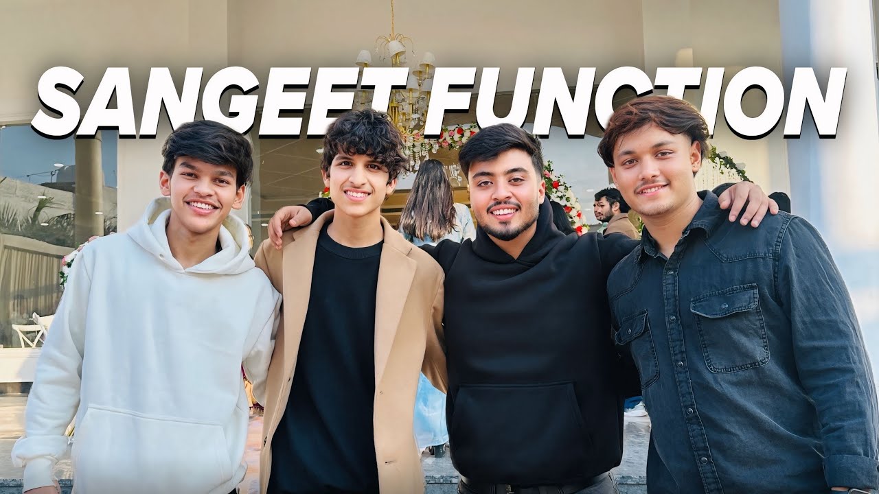 Sourav Bhaiya Ke Sangeet Function Mai Kiye Maze 😍