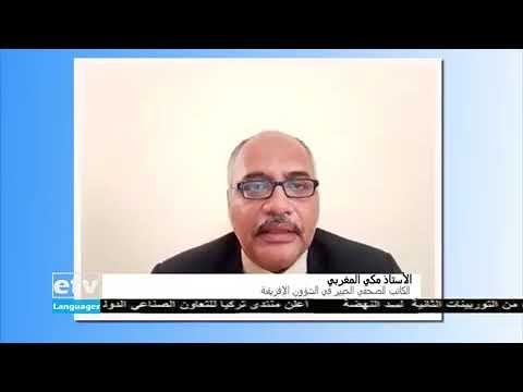 حوار التلفزيون الاثيوبي القسم العربي مع مكي المغربي حول العلاقات الاثيوبية السودانية وسد النهضة.