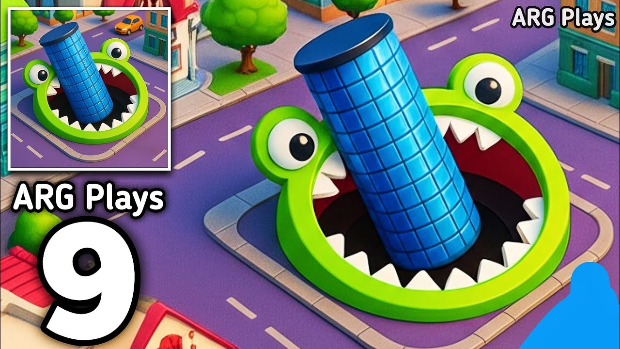 Hole.io - Gameplay Walkthrough Part 9 ( Android and iOS )