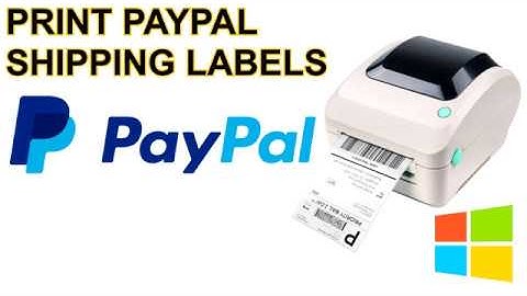 How to Print Paypal Shipping Labels on Windows UPDATED 2019 Setup Tutorial Guide