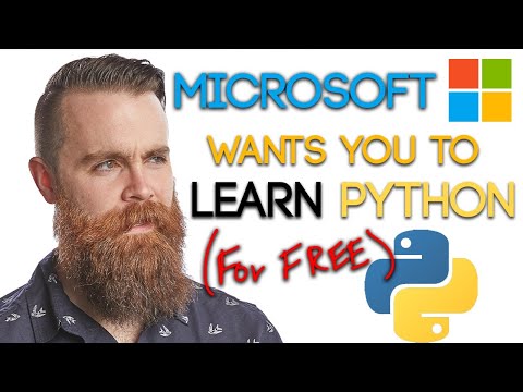 Microsoft wants you to LEARN PYTHON (for FREE) -- Intro to Python - YouTube