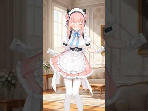 テンテン(コスプレ) #VTuber #Hololive #結城さくな #猫メイド