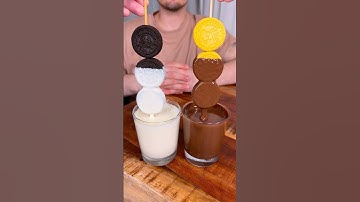 How to eat CHOCOLATE COOKIES with your best friend properly? 😎❤️🍫| CHEFKOUDY