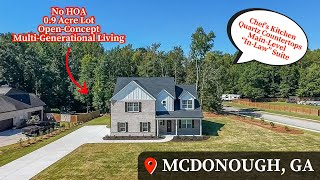 Living In McDonough, GA | New Construction | Home Tour | Move-In Ready | Atlanta New Homes