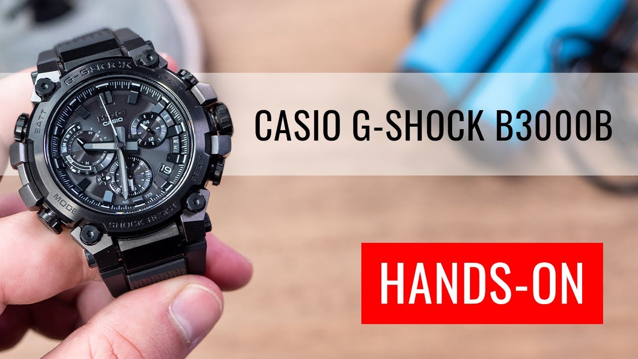HANDS-ON: Casio G-Shock MT-G MTG-B3000B-1AER