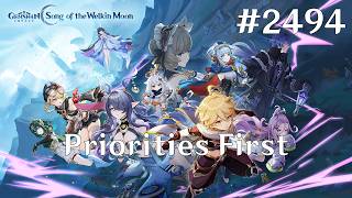 Genshin Impact Walkthrough Part 2494 - Priorities First (No Commentary)