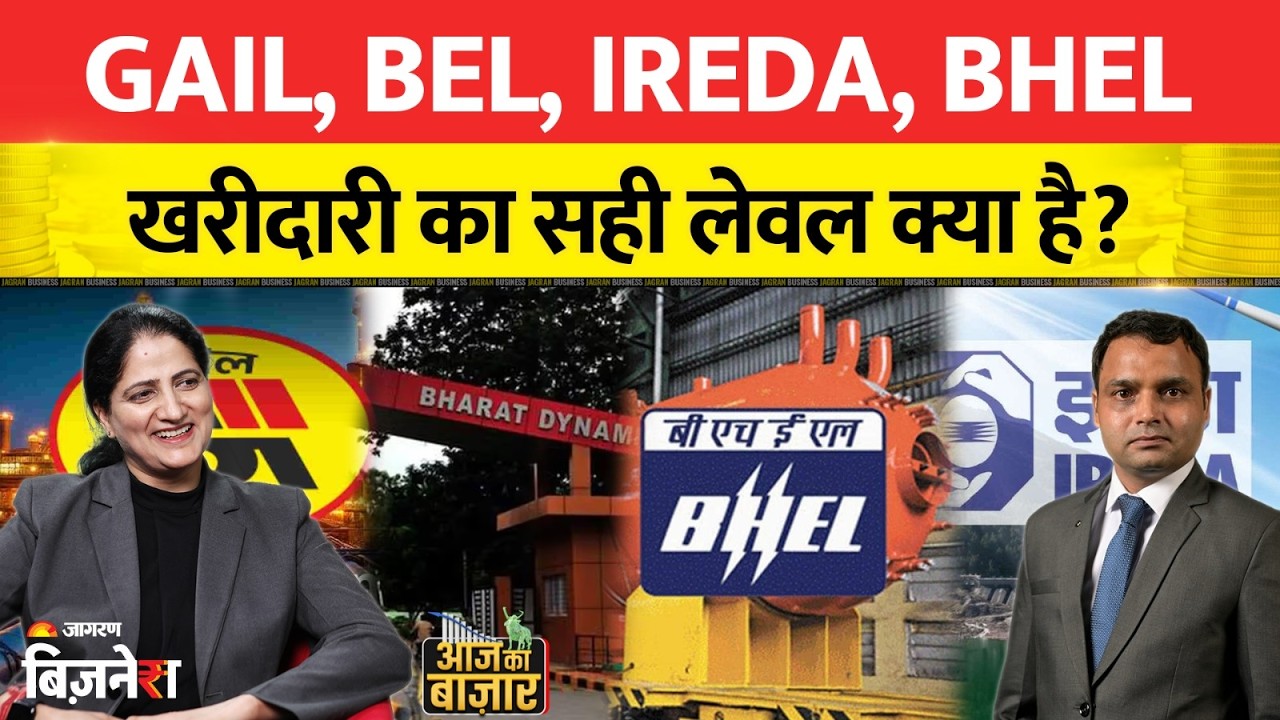 Aapke Share Hamari Rai: GAIL, BEL, IREDA, BHEL खरीदारी का सही लेवल क्या है?| Laxmikant Shukla