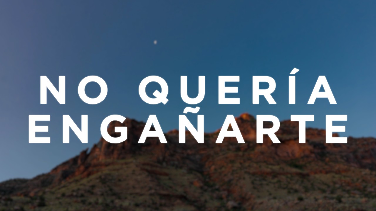 Víctor Manuelle - No Quería Engañarte (Letra/Lyrics)