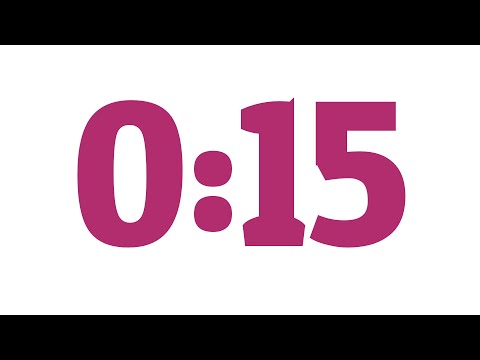 15 Second Countdown Timer (with alarm)