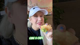 Trying Guacamole & Lime Scented Tortilla Chips from the Palm Breeze Bar  at #disneyland