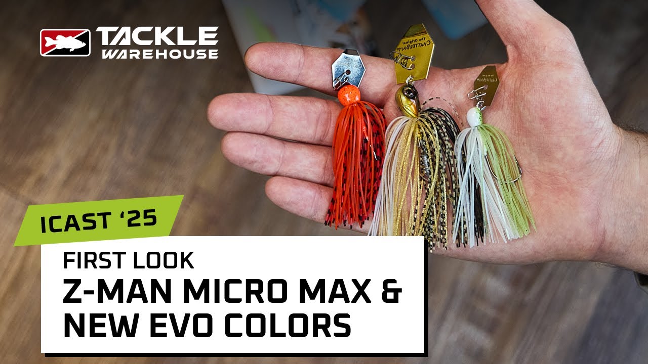 【BUZZページ】 Tiny But Deadly – Z-Man's NEW Micro Max BFS Chatterbait