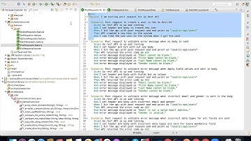 Batch 8 API automation using Rest Assured and Cucumber-Post Test cases-Part17