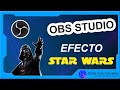 🌌 Cómo poner Texto con Efecto Star Wars en OBS Studio