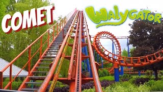 Comet Front Row On Ride POV - Walygator Parc