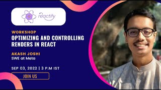 Workshop: Optimizing and controlling renders in React