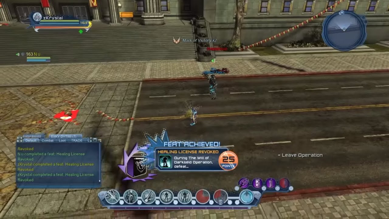 DCUO - Healing License Revoked Feat (25 Point Feat)