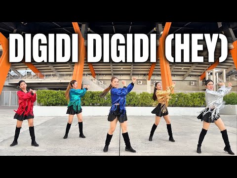 DIGIDI DIGIDI (HEY) by DJ ILHAM x Dj Rowel | TikTok Viral | Dance workout ft. Danza Carol Angels