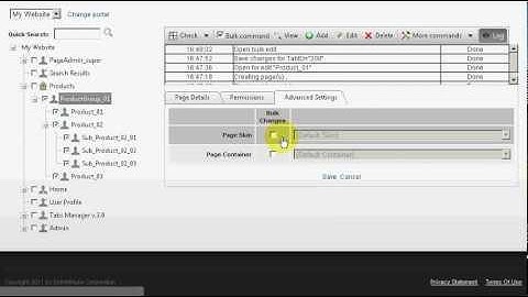 Pages Admin - Tabs Manager v.3.0 - Overview