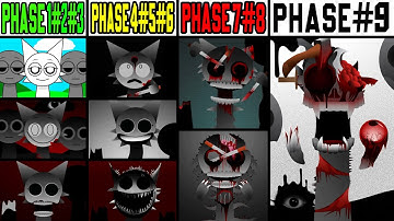 Incredibox Sprunki Mix: Phase 1 VS Phase 2 VS Phase 3 VS Phase 4 VS Phase 5 VS Phase 6 VS Phase 8-9