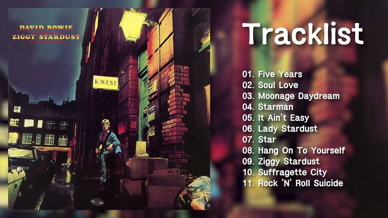Full Album D̲avid B̲owie The Rise and Fall of Ziggy S̲tardus̲t and