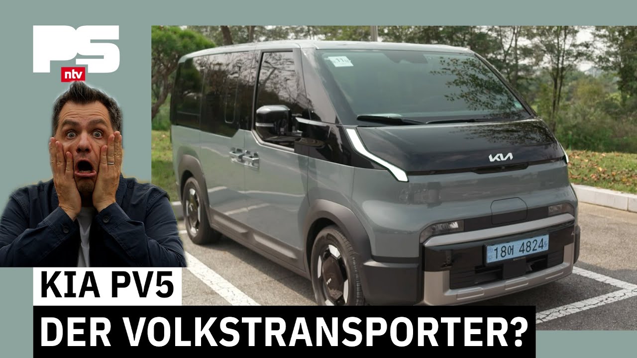 Hey VW Transporter, hast du das gesehen? | Kia PV5 (2025) | Korea-Kampfkunst | Das PS-Automagazin