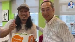 David Teo Ajar Shah Rempit Makan Daun 