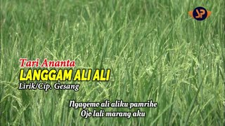 LANGGAM ALI ALI (GESANG LIRIK) - TARI ANANTA (LIVE) SHOW CAMPURSARI PENDOPO KANG TEDJO