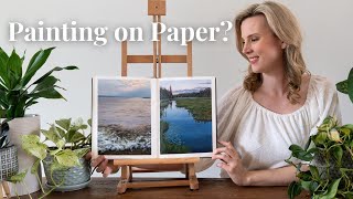 Can you Paint on Paper with Acrylic?