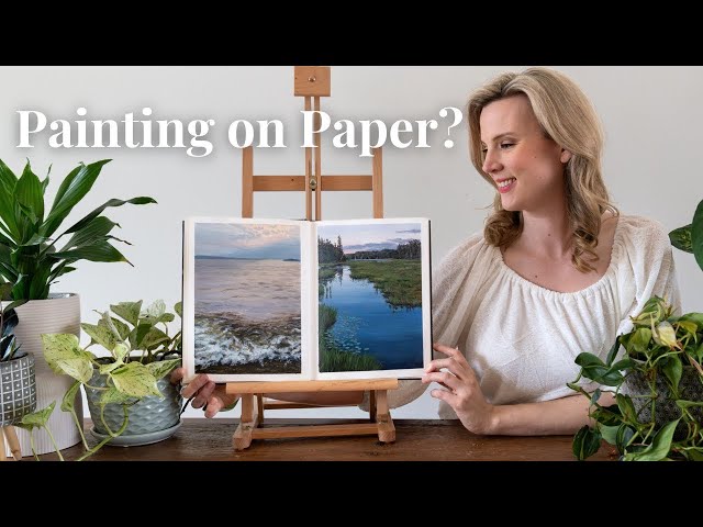 How I Paint in my Sketchbook! - Acrylic Painting Tutorial 