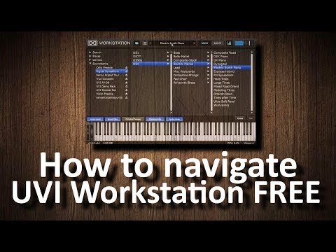 How to navigate faster in UVI Workstation FREE