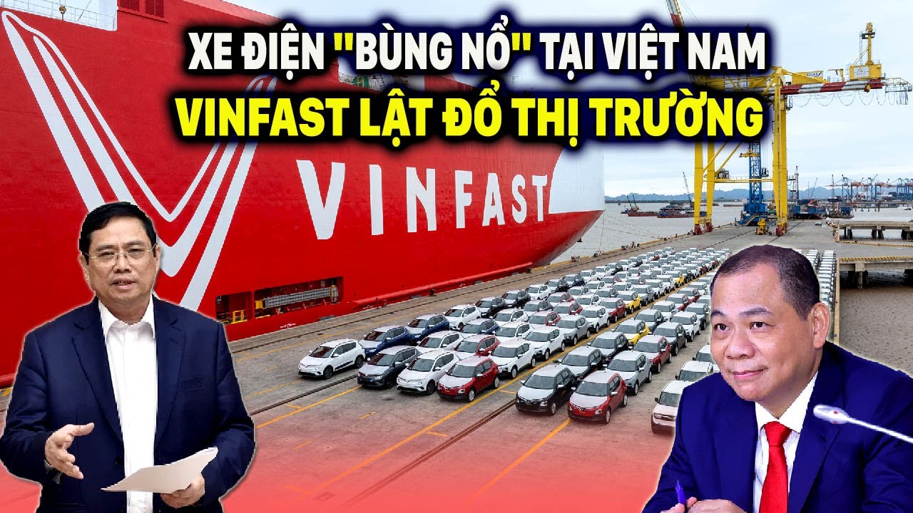 XE ĐIỆN ''BÙNG NỔ'' TẠI VIỆT NAM, VINFAST CHIẾM 29% THỊ PHẦN