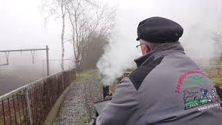 THE TOY STEAM TRAIN FROM LALOUVIERE