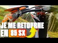 Je casse la 85 sx premiere sortie  