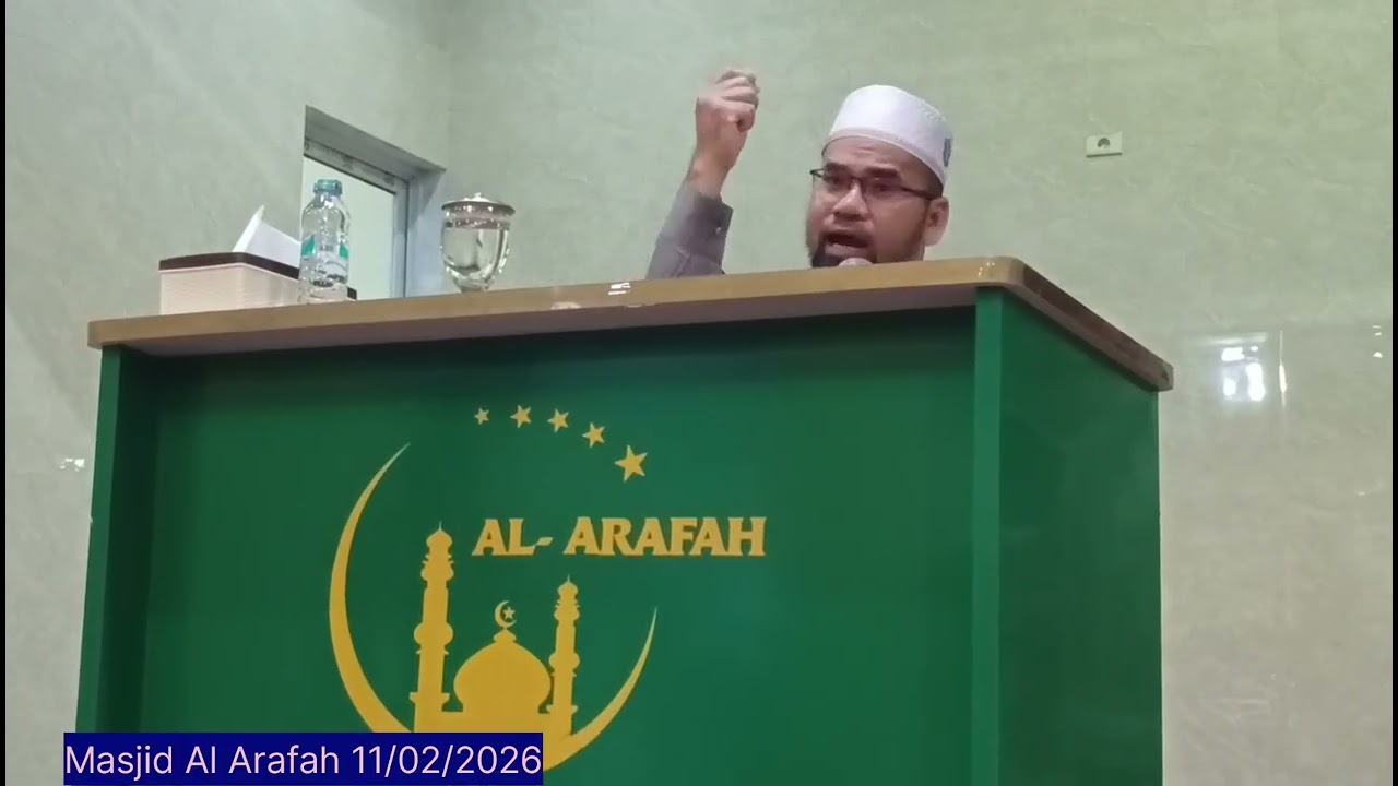 Jamaah Masjid Al Arafah sambut Bulan suci Ramadhan 1447H