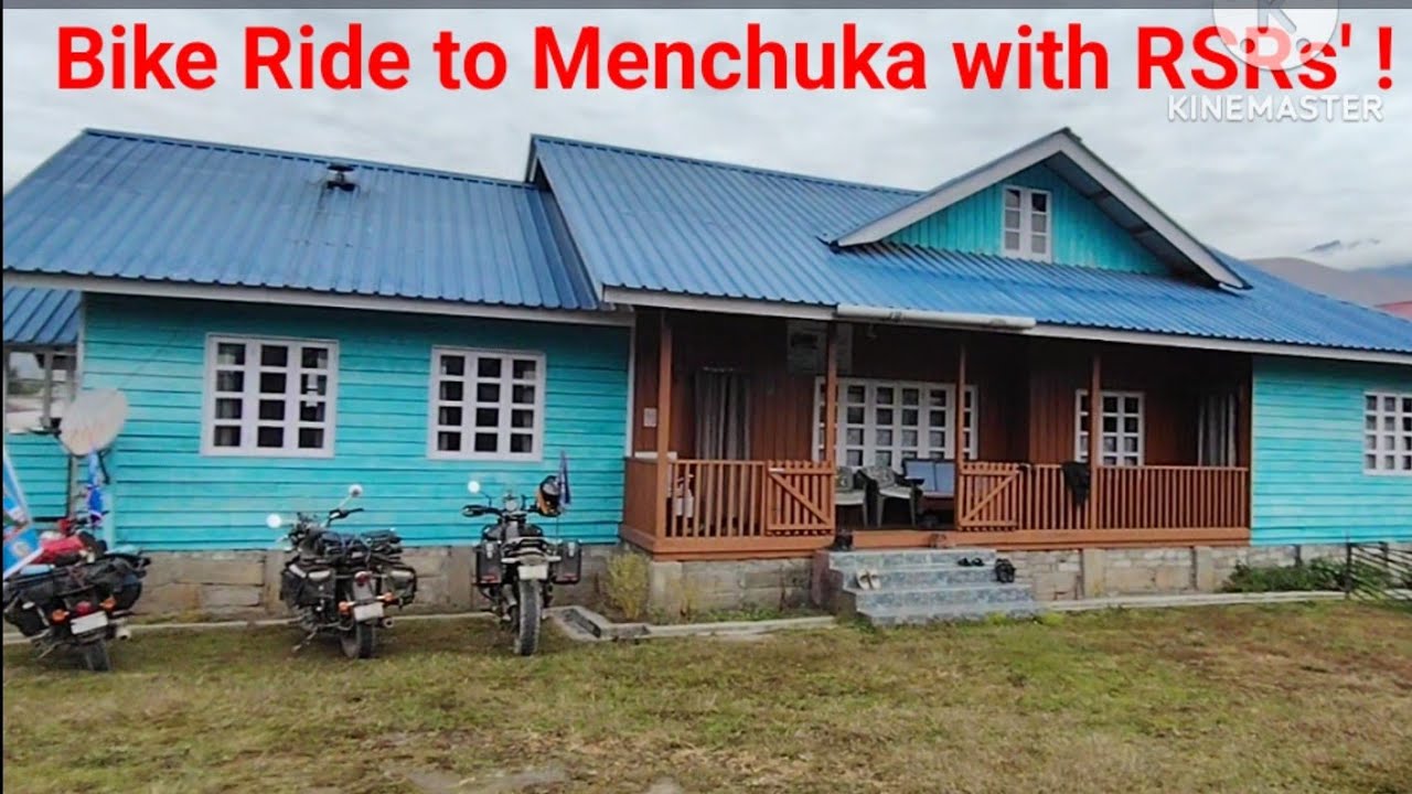 (Adi) Bike Ride to Menchuka with Royal Siang Riders'(RSR) !