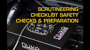 MSAUK Scrutineering Checklist Race Car Tech Inspection Circuit Racing