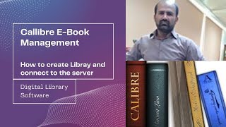 How to Create Digital Library in Calibre E-Book Management system and connect to server for Users. screenshot 5