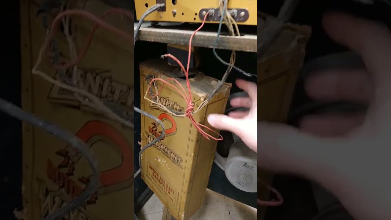 Found: Vintage Zenith Console Radio