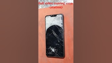 #short realme 1 broken touch glass replacement